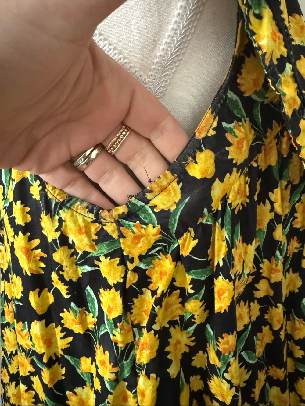 Anthropologie Collared Poplin Swing Mini Dress - Picture 3 of 6